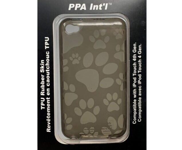 Gray TPU Rubber Skin for iTouch 4th Generation