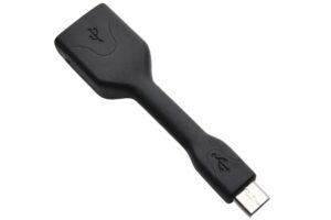 Black USB OTG Adapter