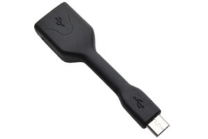 Black USB OTG Adapter