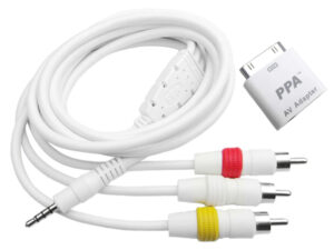 Composite Audio/Video Adapter with Cable