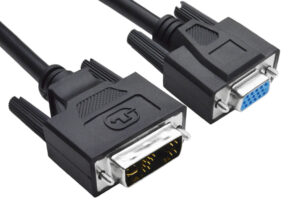 6ft DVI Male to VGA Female Cable