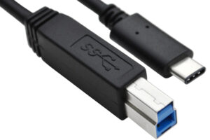 3.2ft USB 3.1 Type-C to USB BM  Data & Charging Cable
