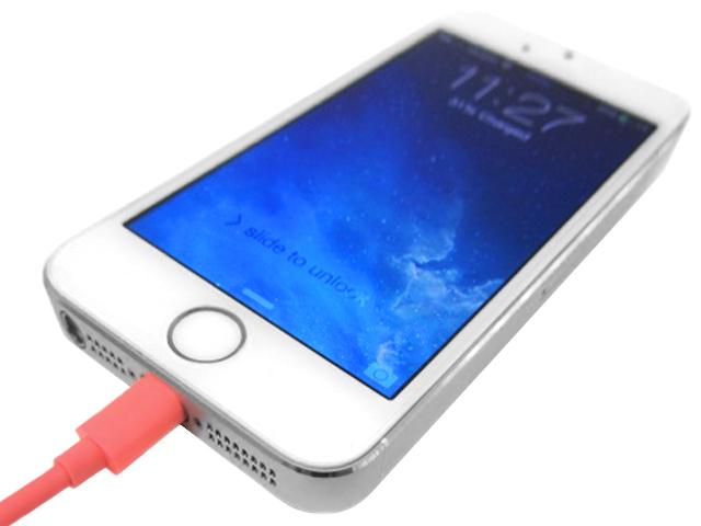 4ft MFi Certified Lightning to USB Sync and Charge Cable (Pink) - Image 6