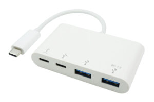 USB 3.1 Type-C to 2 X Type-CF (PD) Port + 2 X USB 3.0 Hub