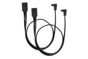 SATA III 90-Degree w/ Locking Latch Internal Cable 18 in. (dual pack)