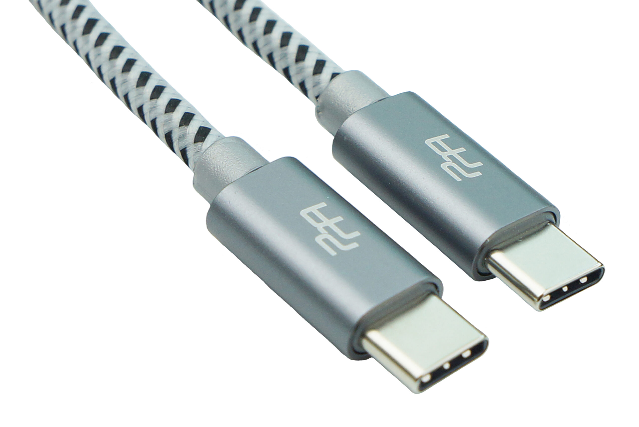 USB Type-C to Type-C Cable - 1.65ft Dual Pack