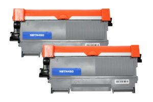 Premium Jumbo Toner Cartridge Compatible with Brother TN-420/TN-450 (Black, 2 pack)