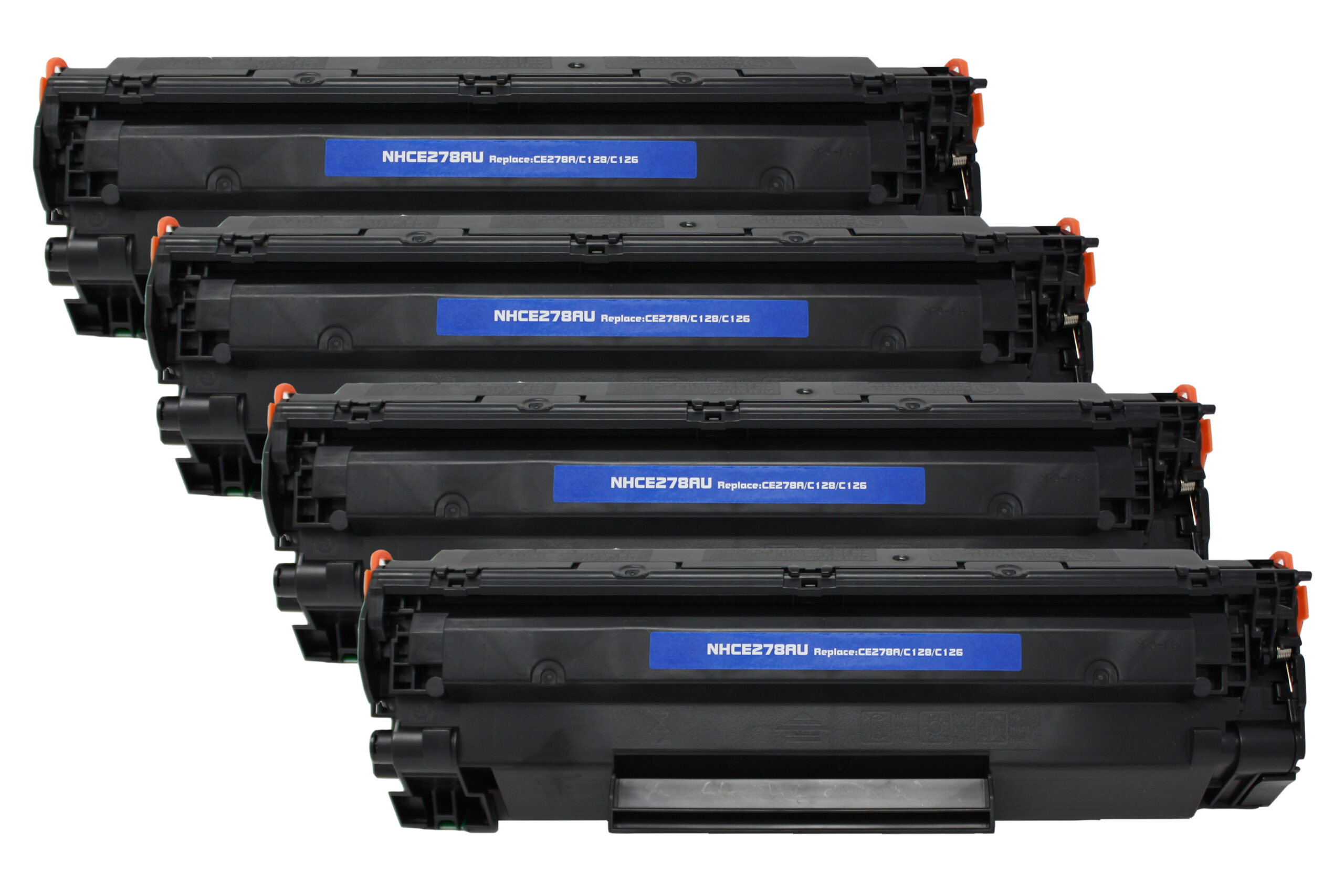 Premium Toner Cartridge Compatible with Canon CRG-128 (Black, 4 pack)