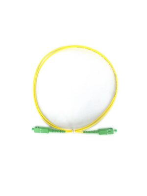 Fiber SC-SC Single-Mode 3.0mm Duplex LSZH Yellow Jacket